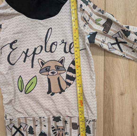 Boutique Style Explore Woods Theme Hoodie - Picture 5 of 6